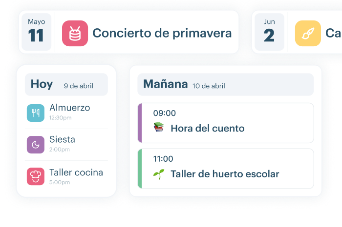 Captura de pantalla de Planifica y coordina toda la actividad del centro desde un único lugar