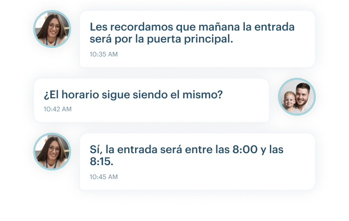 Captura de pantalla de Todo comunicado, enviado y registrado en un solo lugar